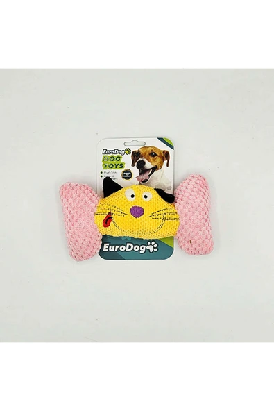 Eurodog Örgü Peluş Kemik Köpek Oyuncağı 19,5x11 Cm 510128 ürün görseli 1