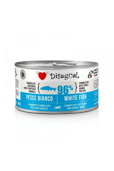 Disugual Dog Wet Food Yetişkin Köpek Konservesi Balık Etli 150 gr ürün görseli 1