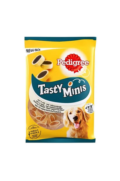 Pedigree Tasty Minis Sığır Etli Ve Peynirli Köpek Ödül Maması 140 gr ürün görseli 1