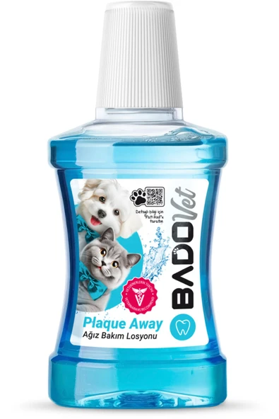 Bado Plaque Away Kedi Ve Köpekler Için Ağız Bakım Losyonu 250 ml ürün görseli 1