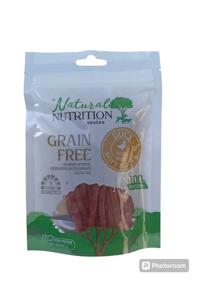 Natural Nutrition NATURAL NUTRİTİON BESLEYİCİ DOLU DULU ÖRDEK ETLİ İNCE UZUN SNACKS ÖDÜL MAMASI 75 GR 1 ADET ürün görseli 1