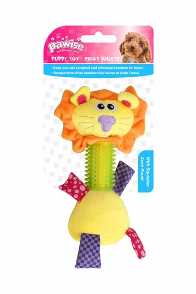 Pawise Long Neck Lion-Uzun Boyunlu Aslan Köpek Oyuncağı ürün görseli 1