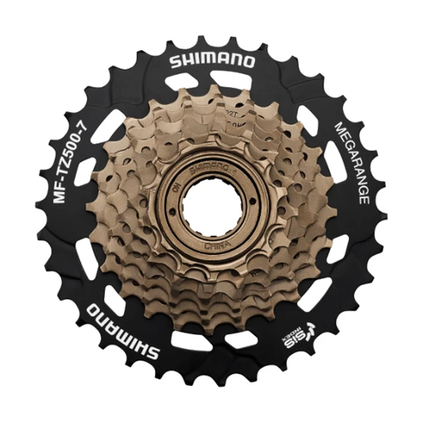 SHIMANO RUBLE-FİLİBİR MF-TZ500-7 7-VİTES TOURNEY 14-16-18-20-22-24-34D ürün görseli 1
