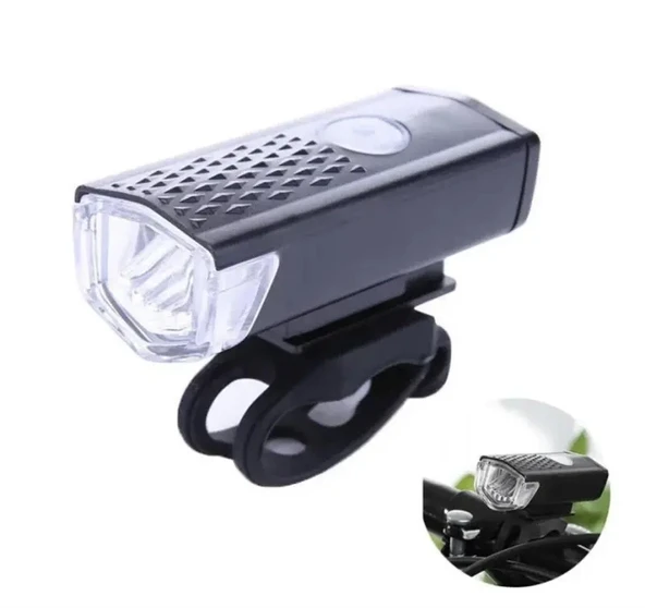 XBYC 6131 BİSİKLET FAR SİYAH - Resim 3