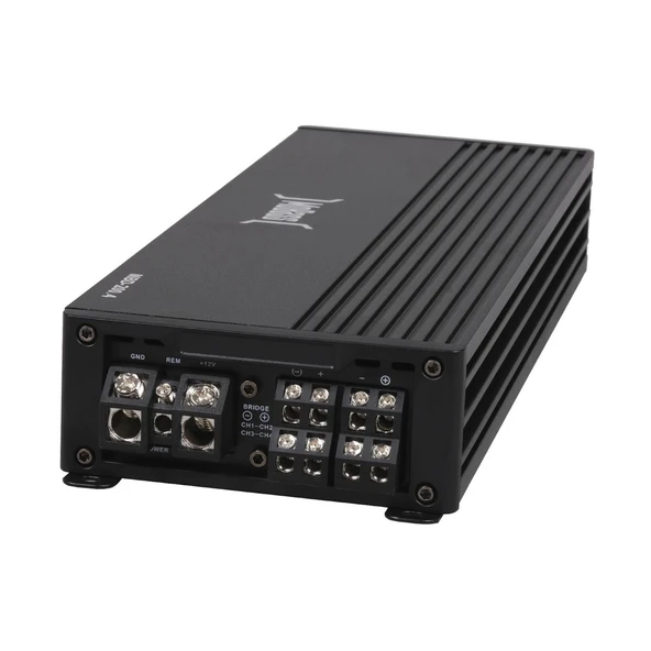 MOBASS MBM-200.4-4X200W RMS -KALİTELİ PROFESYONEL YER KAPLAMAN CLASS D MİNİ ANFİ ürün görseli 1