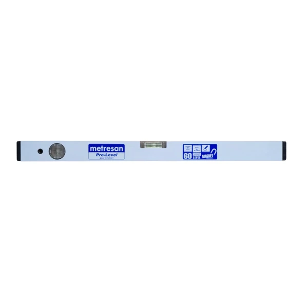Metresan Pro-Level PLM 60 Mıknatıslı Alüminyum Su Terazisi 60cm ürün görseli 1