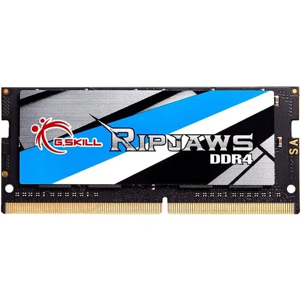 F4-3200C22S-16GRS GSKILL Ripjaws DDR4-3200Mhz CL22 16GB SO-DIMM (22-22-22-52) 1.2V ürün görseli 1