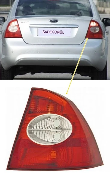 Ford Focus Sedan SAĞ Arka Stop Lambası 2005-2007 ARASI ORJİNAL ürün görseli 1