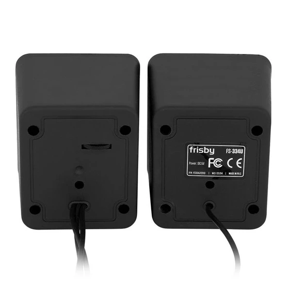 Frisby FS-334U USB Hoparlör Beyaz - Resim 2