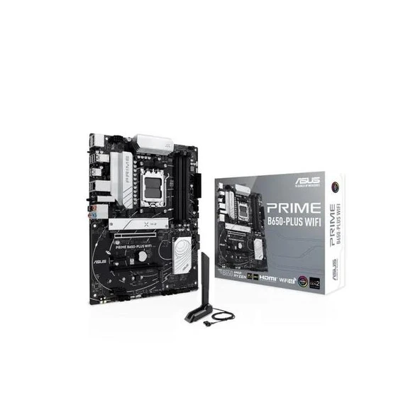 ASUS PRIME B650-PLUS WIFI DDR5 AM5 DP HDMI ATX ANAKART ürün görseli 1