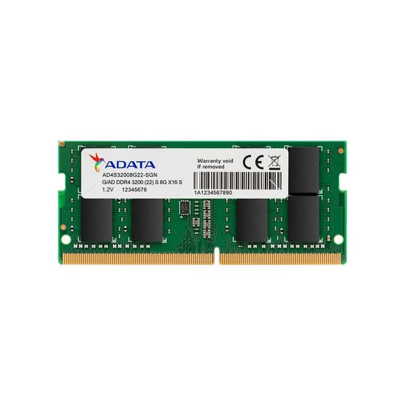 AD4S320016G22-SGN Adata DDR4-3200Mhz CL22 16GB SO-DIMM (22-22-22) 1.2V ürün görseli 1