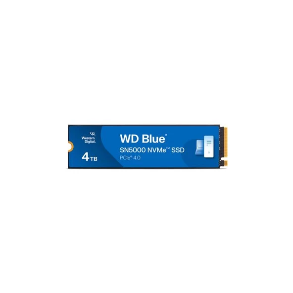 WD Blue SN5000 WDS400T4B0E 4TB 5500/5000 Gen4 NVMe PCIe M.2 2280 SSD ürün görseli 1