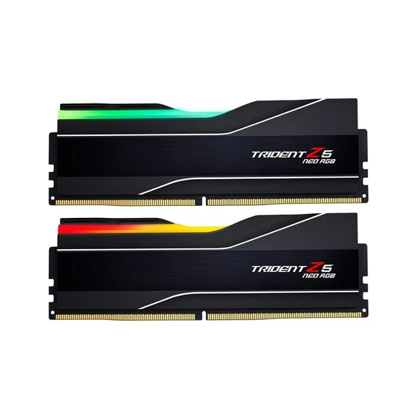 F5-6000J3040G32GX2-TZ5NR GSKILL TZ5 Neo RGB DDR5-6000Mhz CL30 64GB (2X32GB) DUAL (30-40-40-96) 1.40V AMD EXPO Teknoloji ürün görseli 1