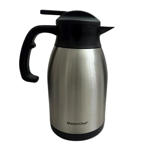 MasterChef 2 Litre Çelik Termos İnox ürün görseli 1