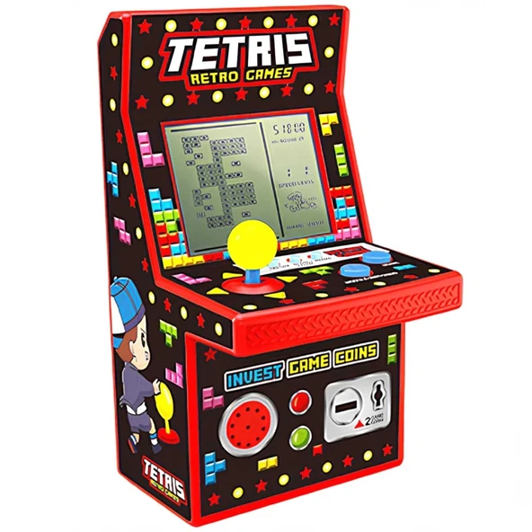 Nessiworld Nostaljik Mini Tetris Oyun Konsolu XY9029A ürün görseli 1
