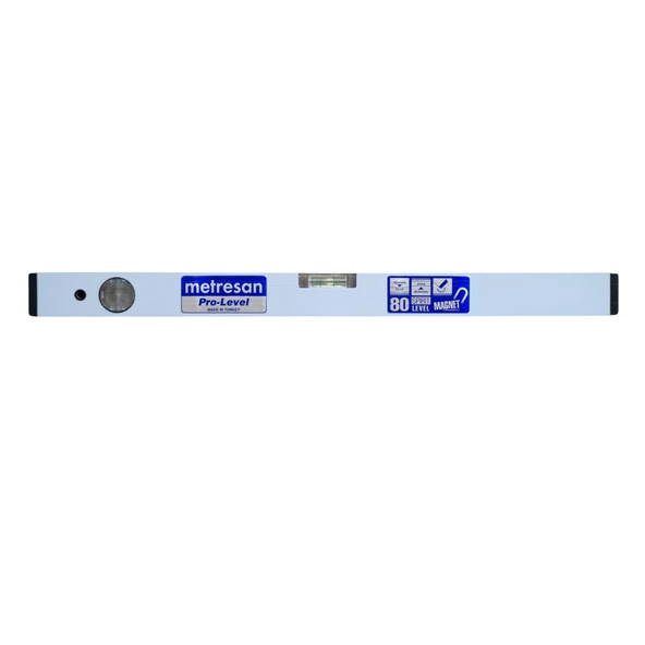 Metresan Pro-Level PLM 80 Mıknatıslı Alüminyum Su Terazisi 80cm ürün görseli 1