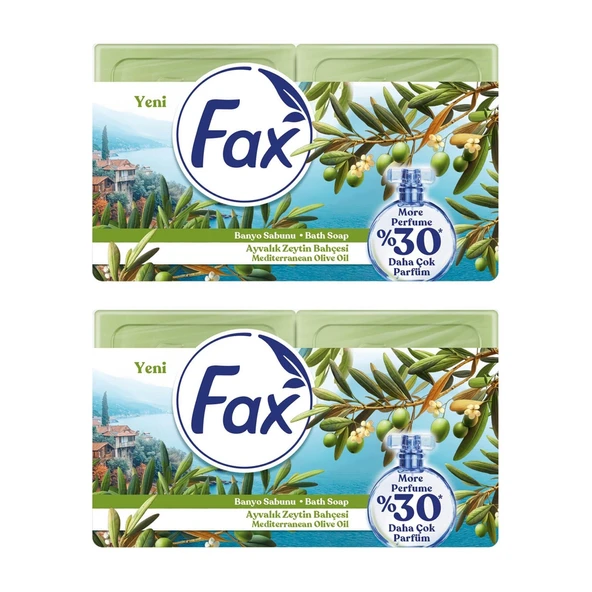 Fax Kalıp Banyo Sabunu 600 gr Ayvalık Zeytin Bahçesi x 2 Adet ürün görseli 1