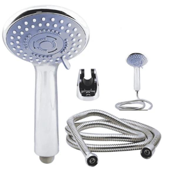 Mucit Home Duş Başlık Duş Hortum Masfal Çelik Hortum 360 Dönen paslanmaz çelik 1,5 metre ürün görseli 1