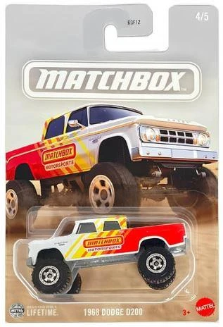Matchbox 1968 Dodge D200 GGF12 JCG48 ürün görseli 1