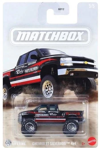 Matchbox Chevrolet Silverado 4X4 GGF12 JCG50 ürün görseli 1