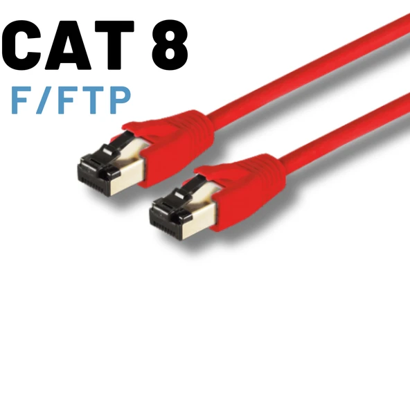 IRENIS CAT8 F/FTP LSZH Ethernet Patch Kablo, 3 Metre ürün görseli 1