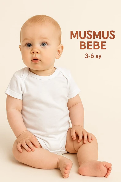 Çıtçıtlı bebek bady 4lü seri 3-6-9-12 aylık toptan 4lü seri ürün görseli 1
