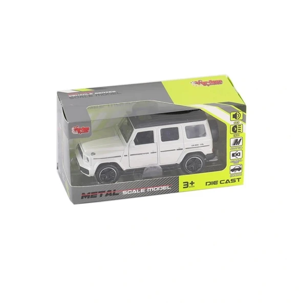 Nessiworld KM-3261B-Vardem Kutulu Çek Bırak 1:32 Işıklı Ve Sesli Metal Jeep ürün görseli 1