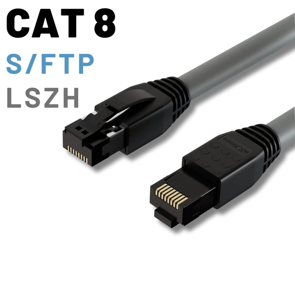 IRENIS CAT8 S/FTP LSZH Ethernet Patch Kablo, 50 cm ürün görseli 1