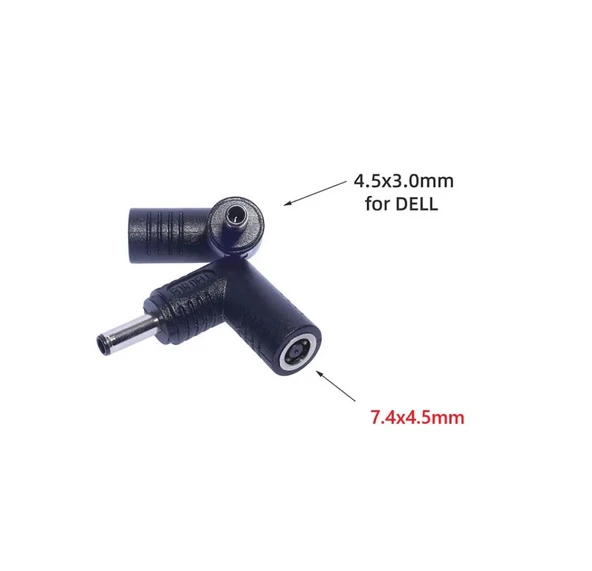 Dell 7.4*5.0mm to 4.5*3.0mm Dc to Dc Connector (Adaptör Kablo ucu Çevirici) - 150w ve üzeri için uyumludur ürün görseli 1