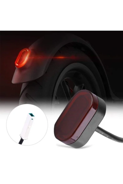 Elektrikli Scooter Arka Fren Stop Ve Uyarı Lambası Xıaomı - M365 - Pro - M187 Escooter ürün görseli 1