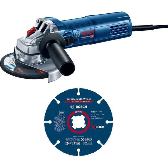Bosch GWS 9-125 S Devir Ayarlı Taşlama ürün görseli 1