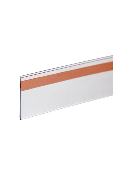 10 Adet 10 cm -  3 cm Yapışkanlı Plastik Etiketlik ürün görseli 1