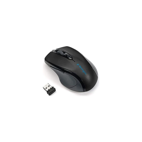 Kensington K72405EU Pro Fit Orta Boy Kablosuz Mouse Siyah ürün görseli 1