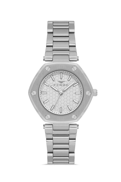 Ferro FL43006A-A Quartz Çelik Gri 32 mm Kadın Kol Saati ürün görseli 1
