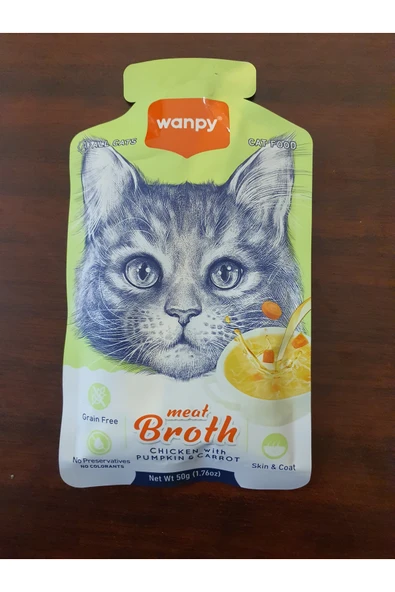 PATİLİMARKET kedi çorbası tavuk havuç balkabaklı 1 adet ürün görseli 1