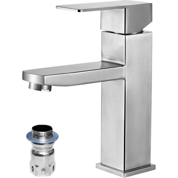Fleko Stell Inox Lavabo Bataryası ürün görseli 1