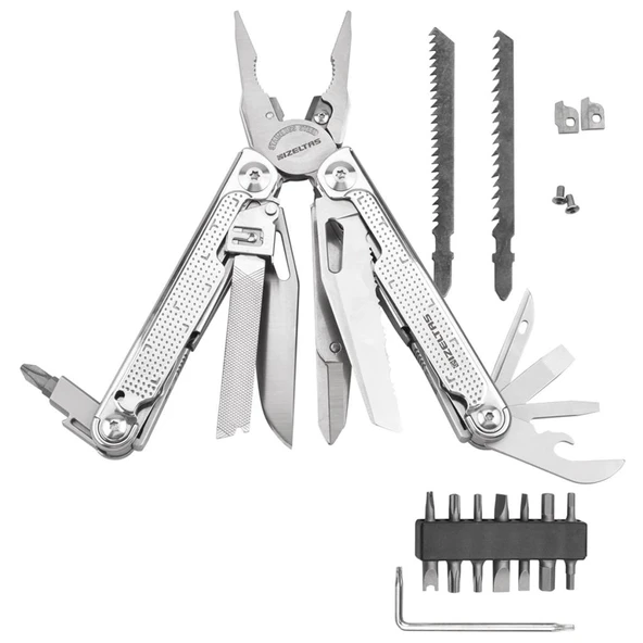 İzeltaş Multi Tool Pro 15 Fonksiyonlu Çok Amaçlı Çakı ürün görseli 1