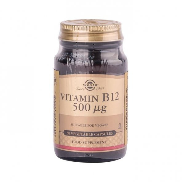 Vitamin B-12 500 mcg 50 Kapsül ürün görseli 1