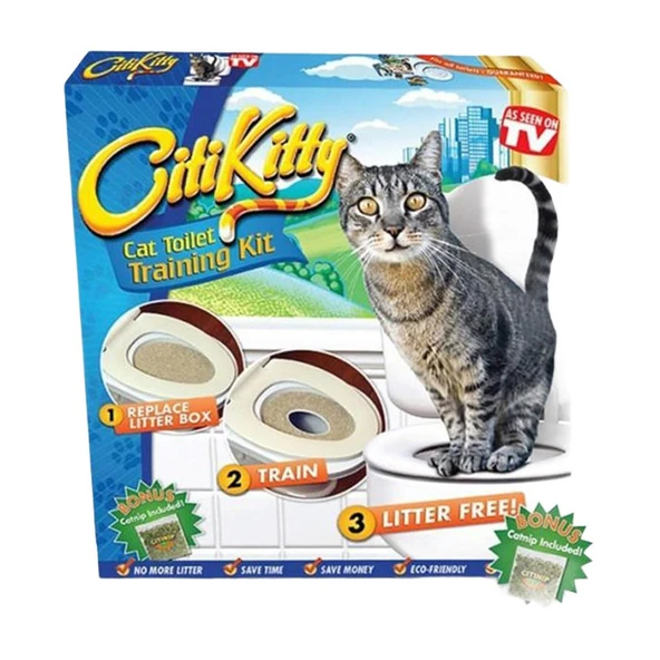 Amazon Kedi Tuvalet Eğitim Seti Klozet Alıştırma Aparatı ürün görseli 1
