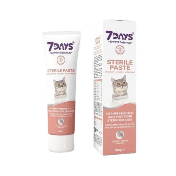 7 Days Sterile Kısırlaştırılmış Kediler İçin Malt Paste 100 Gr ürün görseli 1