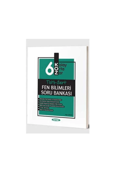 Kurmay 6.Sınıf Koz Fen Bilimleri Tatlı Sert Soru Bankası ürün görseli 1