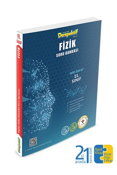 11.Sınıf Fizik Soru Bankası Yapay Zeka İle Derspektif ürün görseli 1