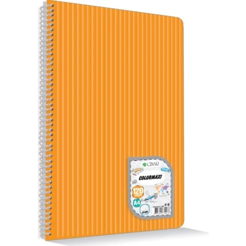 Çınar 73011 Colormaxı Sipiralli A4 Pp Kapak 144 Yp Kareli Defter ürün görseli 1