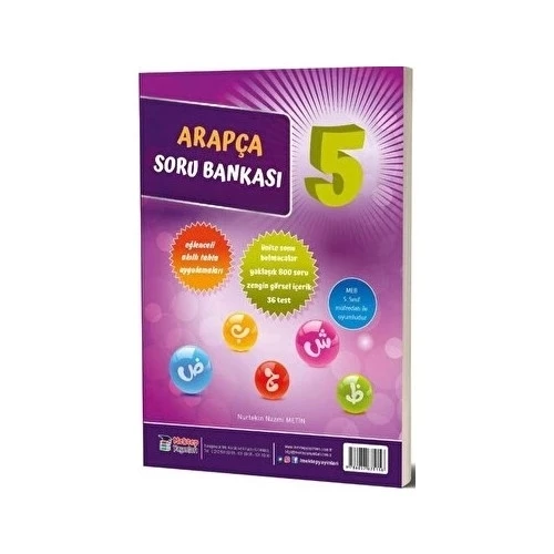 Mektep 5.Sınıf Arapça Soru Bankası ürün görseli 1