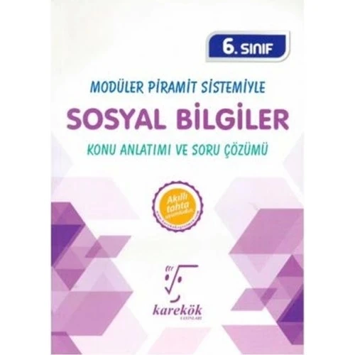 6.Sınıf Sosyal Bilgiler Konu Anlatım Karekök ürün görseli 1
