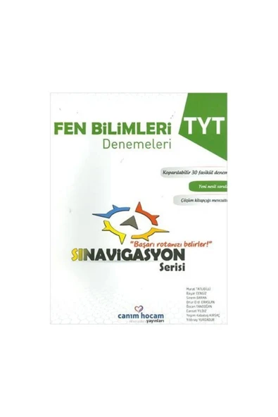 Tyt Fen Bilimleri Denemeleri 30 Lu Sınavigasyon Serisi Canım Hocam Yayınları ürün görseli 1