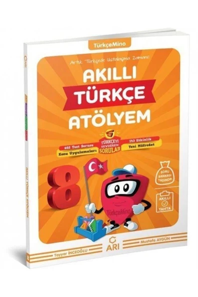 Arı 8.Sınıf Akıllı Türkçe Atölyem ürün görseli 1