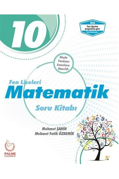 Palme 10.Sınıf Matematik Soru Kitabı Fen Liseleri ürün görseli 1