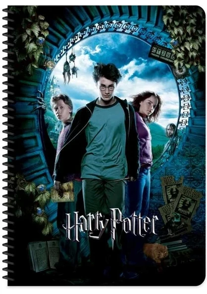 Keskin Color Harry potter 16,5*22,5 80 Yp Çizgilli Spr.Karton Kapak Defter-Tilda 387641-99 ürün görseli 1