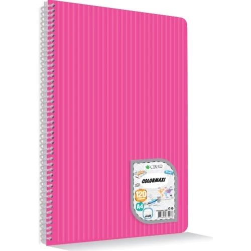 Çınar 73017 Colormaxı Sipiralli A4 Pp Kapak 40 Yp Kareli Defter ürün görseli 1